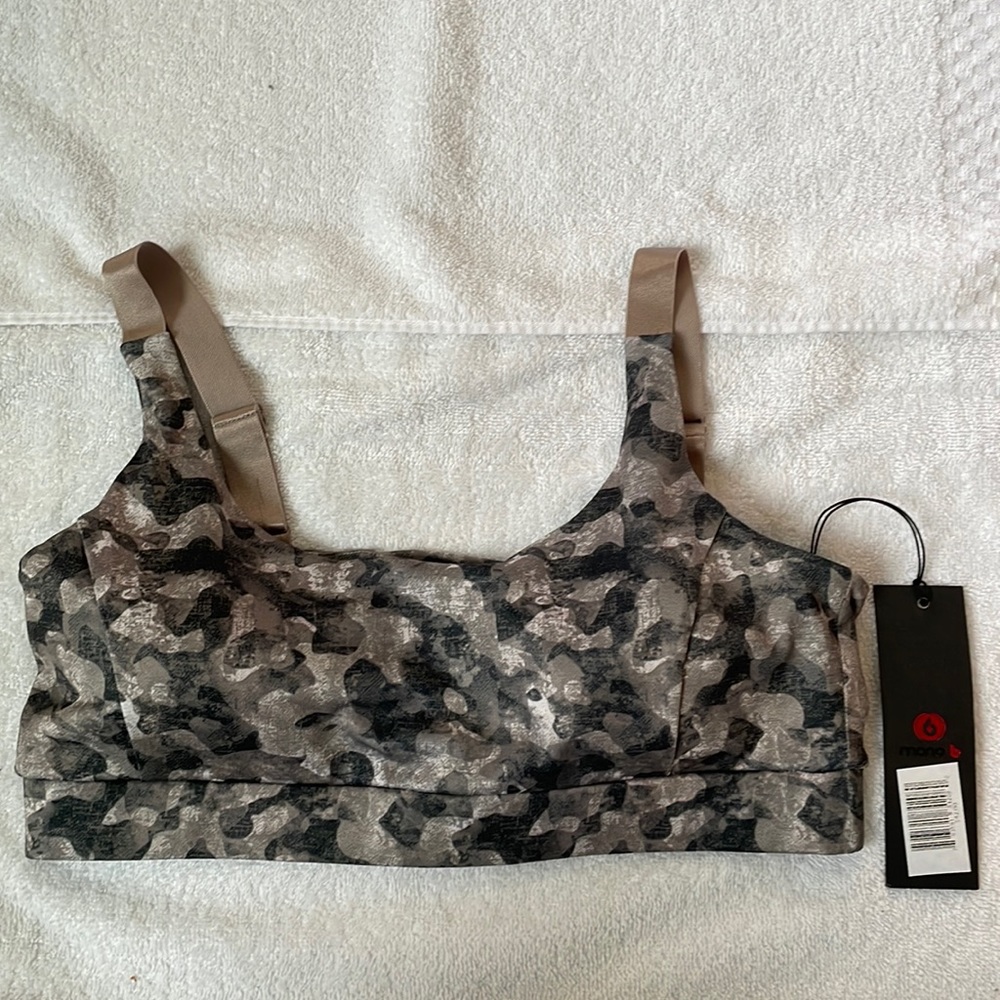 Mono B sports bra brand new with tags size M